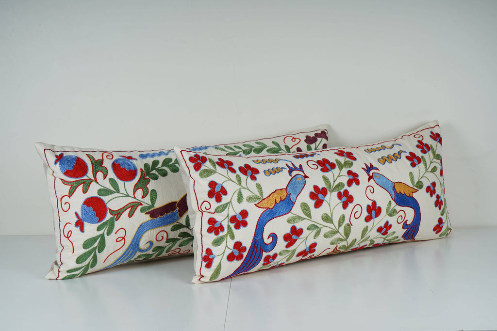 Suzani Kırlent Kılıfı 40 x 90 cm
