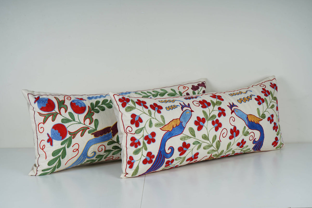 Suzani Kırlent Kılıfı 40 x 90 cm