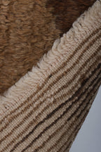 Vintage Türk Damalı Tulu Halı 72 x 142 cm