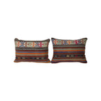 Kilim Kırlent Kılıfı 2'li Set 45 x 60 cm