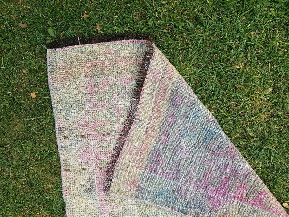 Vintage Herki Halı Yolluk 81 x 385 cm
