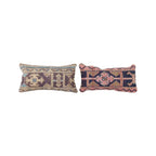 Halı Kırlent Kılıfı 2'li Set 25 x 50 cm