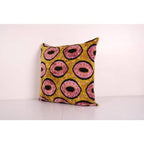 İpek Ikat Kadife Kırlent Kılıfı 60 x 60 cm