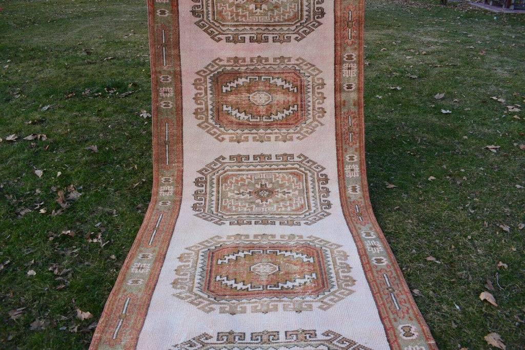 Vintage Uşak Yolluk 133 x 377 cm