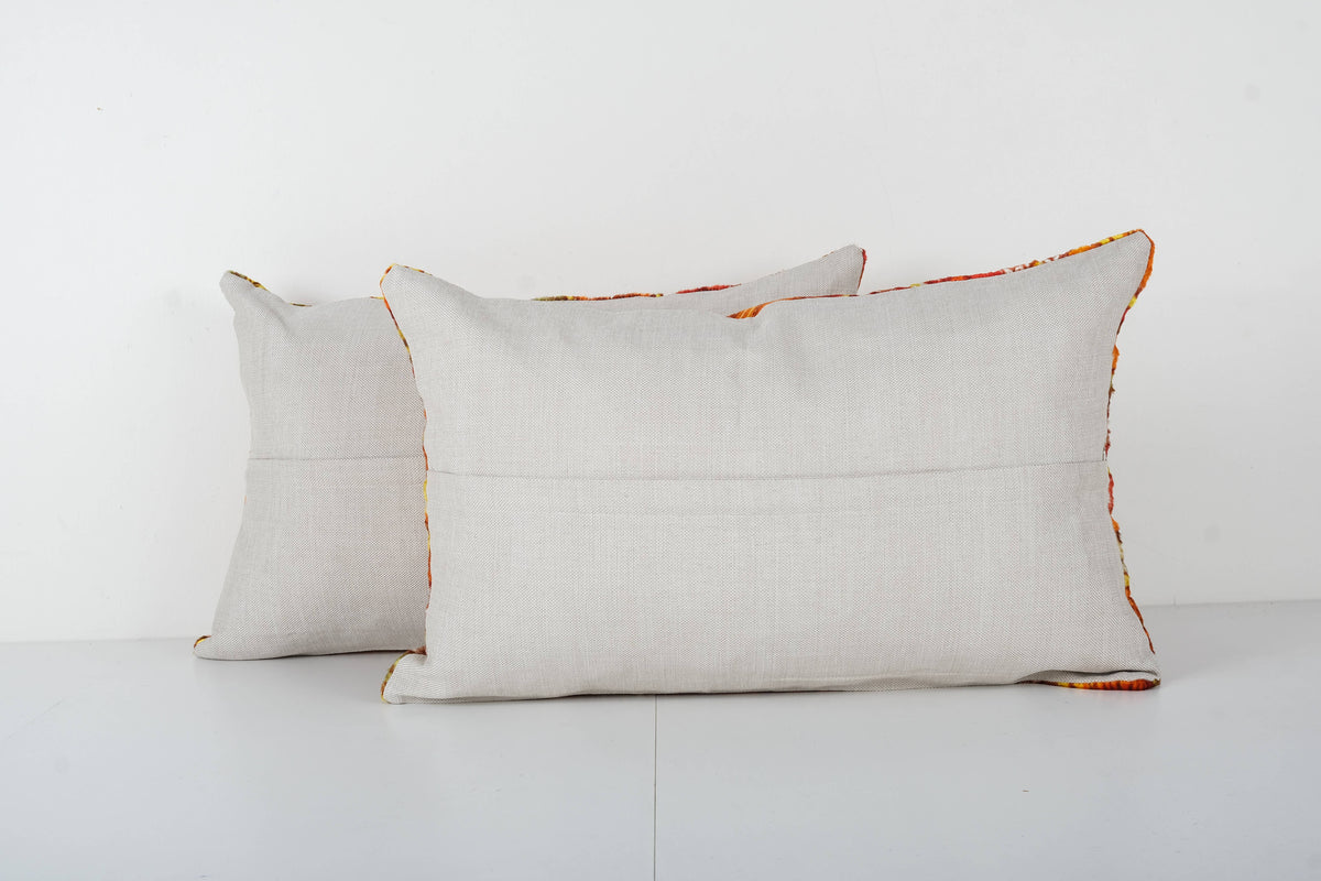 Kilim Kırlent Kılıfı 2'li Set 37 x 57 cm