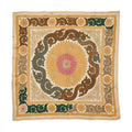 El İşlemesi Suzani Duvar Örtüsü 128 x 131 cm