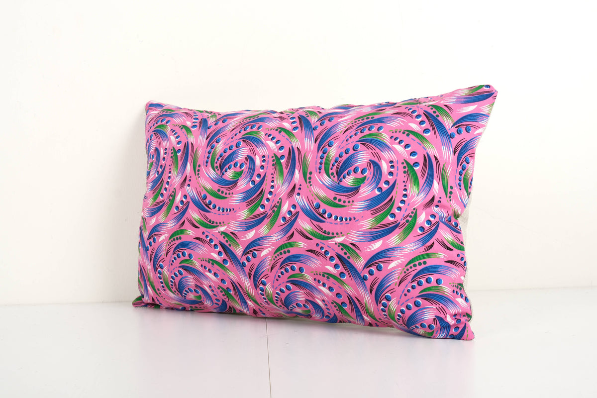 Özbek Baskılı Kırlent Kılıfı 30 x 50 cm