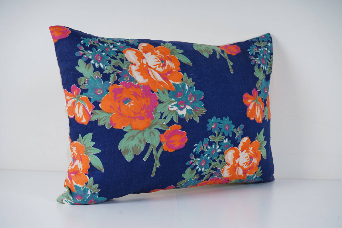 Özbek Baskılı Kırlent Kılıfı 40 x 60 cm