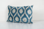İpek Ikat Kadife Kırlent Kılıfı 2'li Set 40 x 60 cm