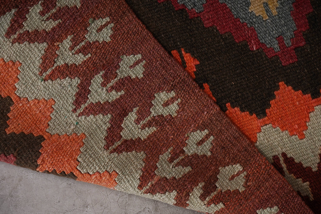 Vintage Kilim Yolluk 96 x 384 cm