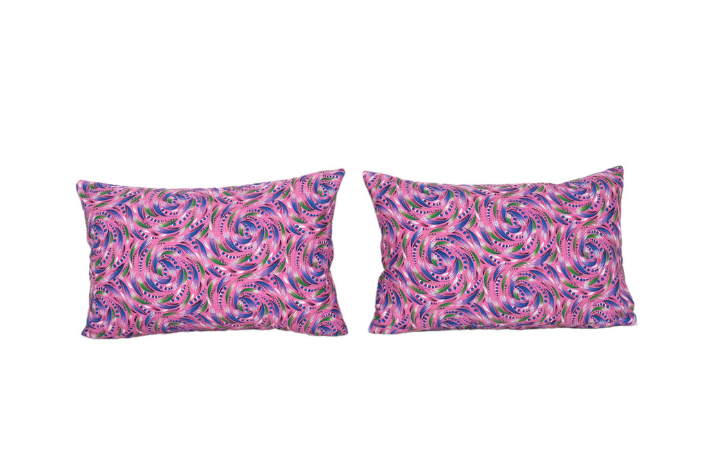 Özbek Baskılı Kırlent Kılıfı 2'li Set 38 x 58 cm