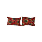 Özbek Baskılı Kırlent Kılıfı 2'li Set 38 x 55 cm