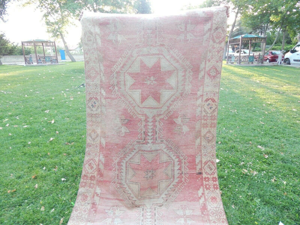 Vintage Uşak Yolluk 137 x 363 cm