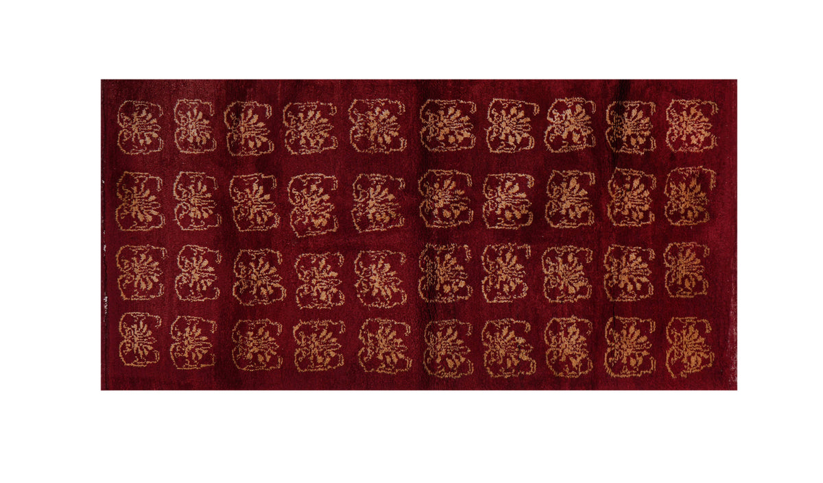 Vintage Türk Tulu Halı 112 x 235 cm