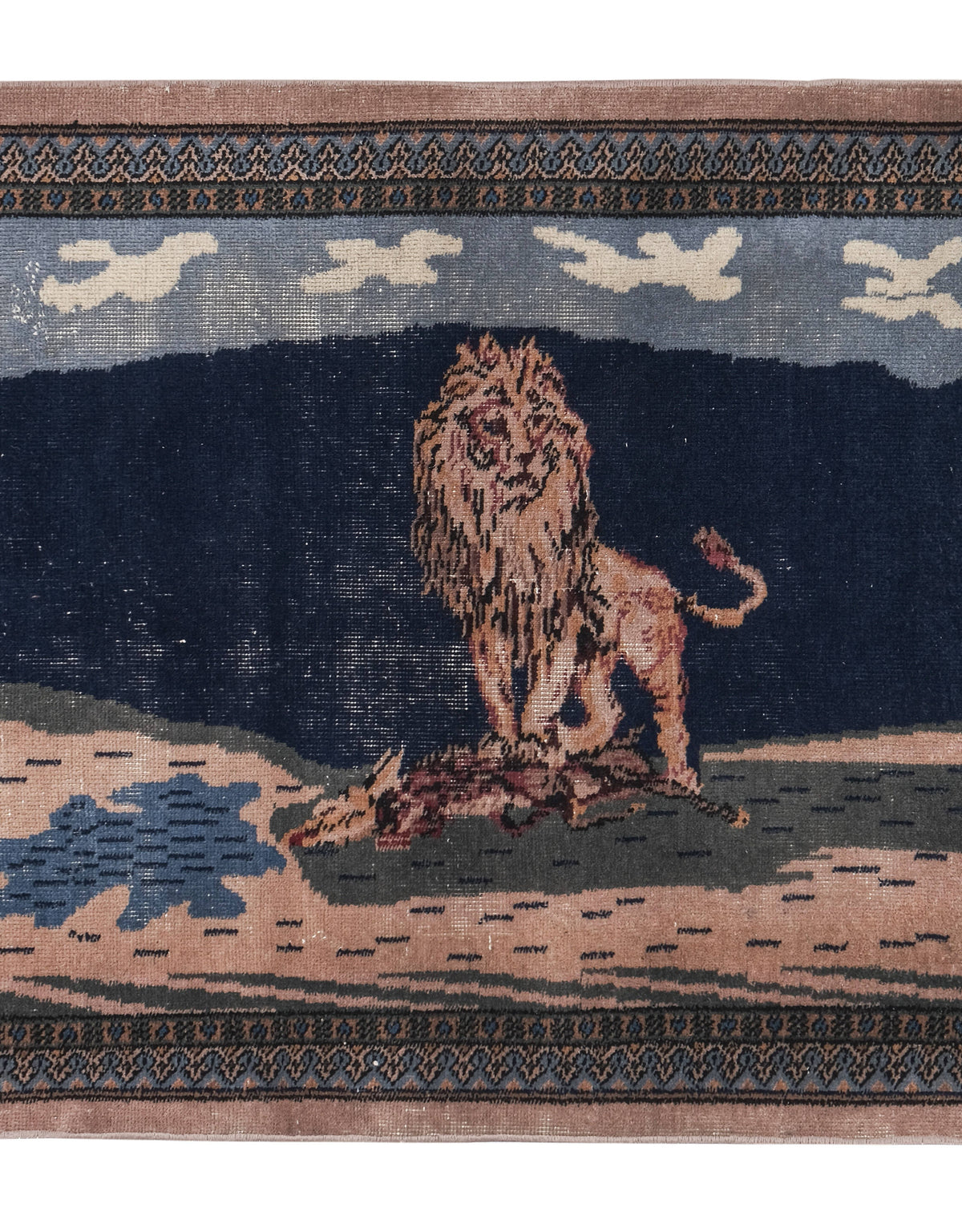 Vintage Türk Halı 98 x 122 cm