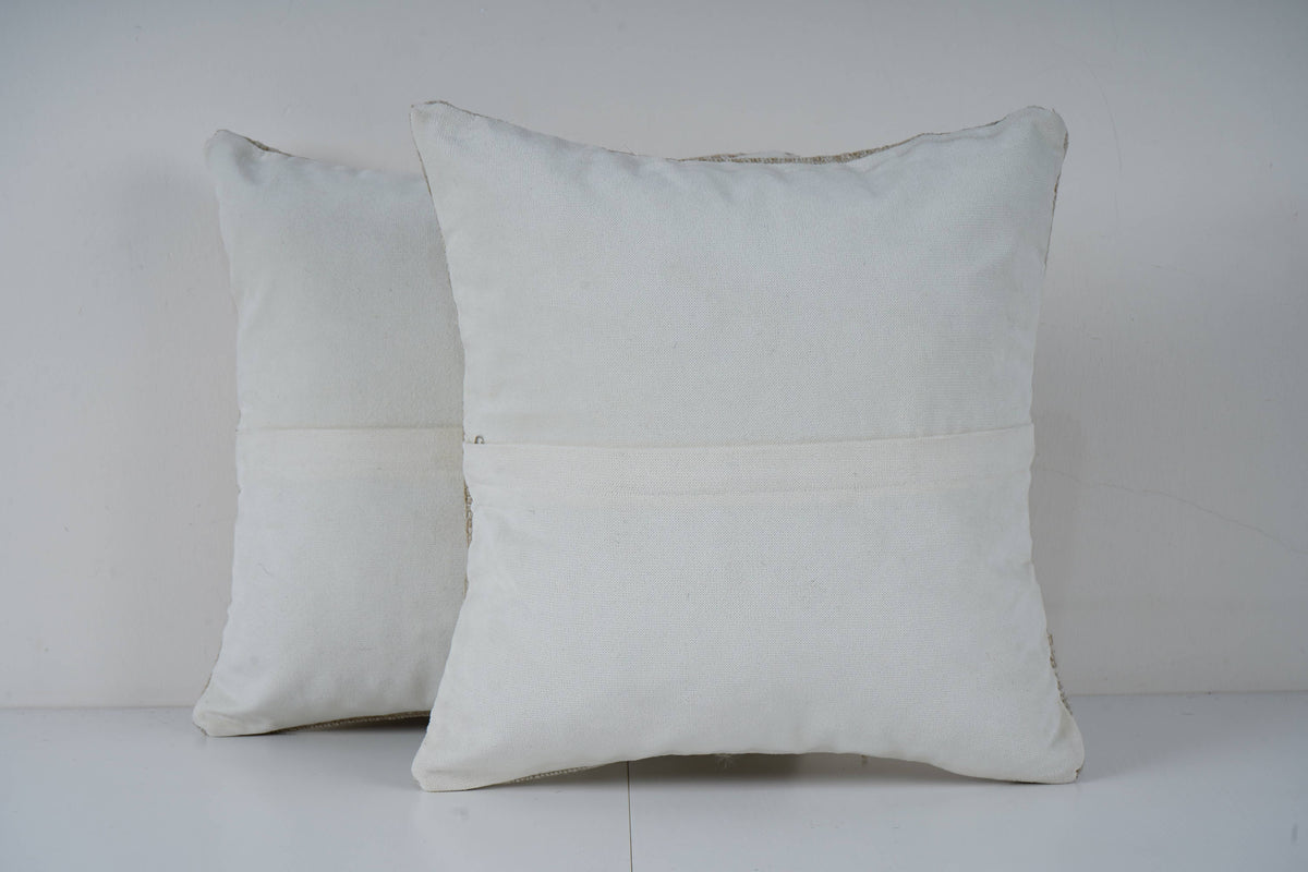 Halı Kırlent Kılıfı 2'li Set 40 x 40 cm