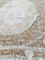 El İşlemesi Suzani Duvar Örtüsü 150 x 156 cm