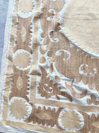 El İşlemesi Suzani Duvar Örtüsü 122 x 135 cm