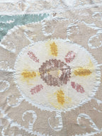 El İşlemesi Suzani Duvar Örtüsü 152 x 154 cm