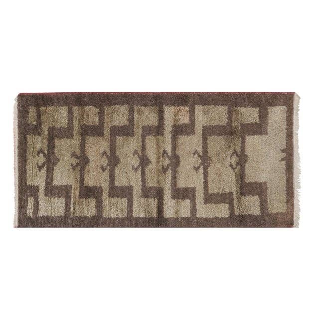 Vintage Türk Tulu Halı 88 x 179 cm