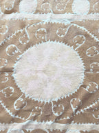 El İşlemesi Suzani Duvar Örtüsü 127 x 145 cm