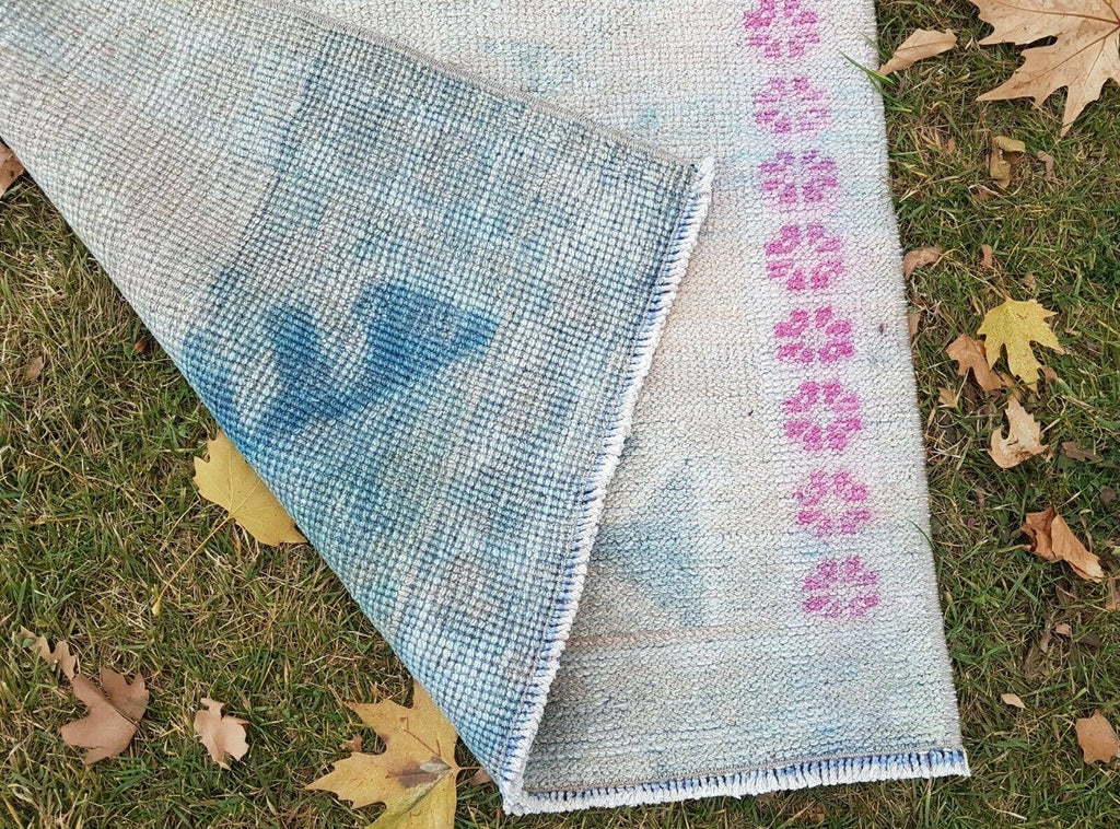 Vintage Herki Halı Yolluk 80 x 400 cm
