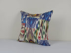 İpek Ikat Kadife Kırlent Kılıfı 50 x 50 cm