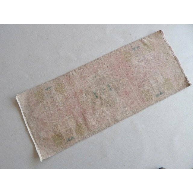 Vintage Türk Halı 47 x 113 cm