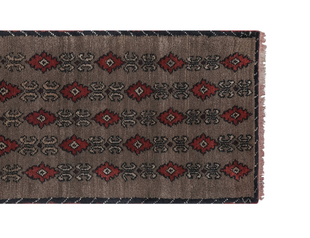 Vintage Türk Tulu Halı 74 x 224 cm