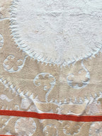 El İşlemesi Suzani Duvar Örtüsü 152 x 154 cm