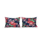 Özbek Baskılı Kırlent Kılıfı 2'li Set 40 x 55 cm