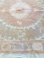 El İşlemesi Suzani Duvar Örtüsü 124 x 143 cm