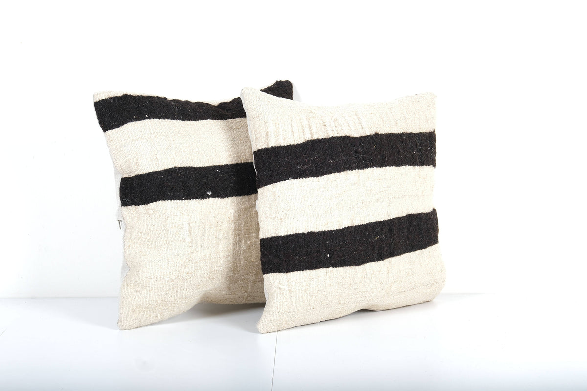 Kilim Kırlent Kılıfı 2'li Set 40 x 40 cm