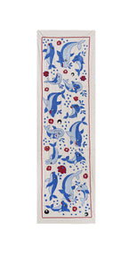Balık Desenli Suzani Duvar Örtüsü 50 x 148 cm