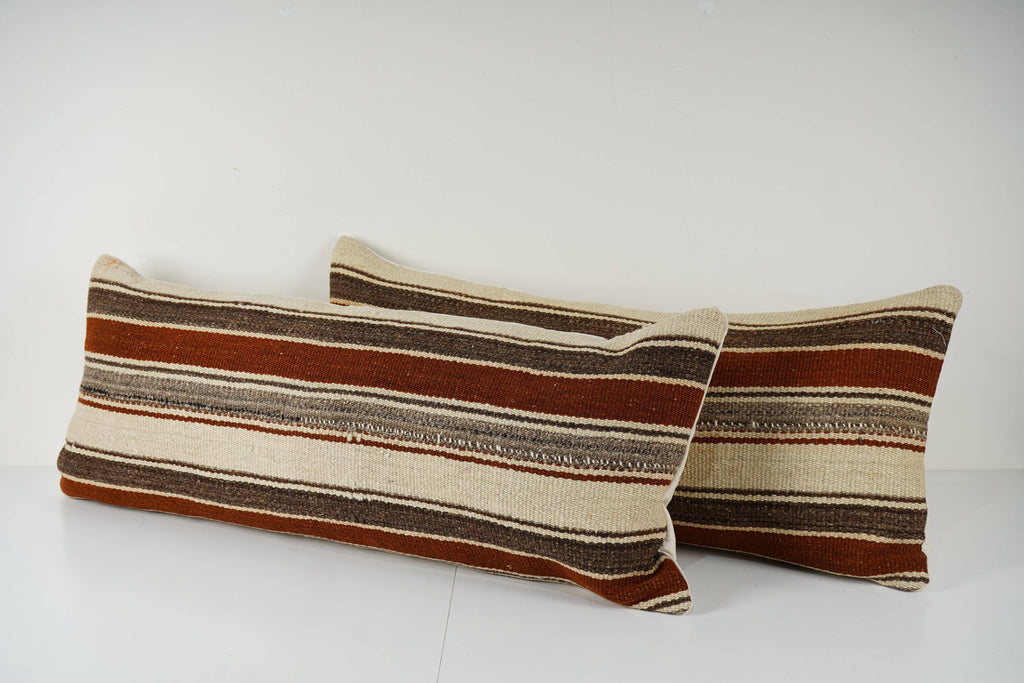 Kilim Kırlent Kılıfı 2'li Set 40 x 95 cm