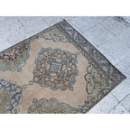 Vintage Uşak Yolluk 113 x 388 cm