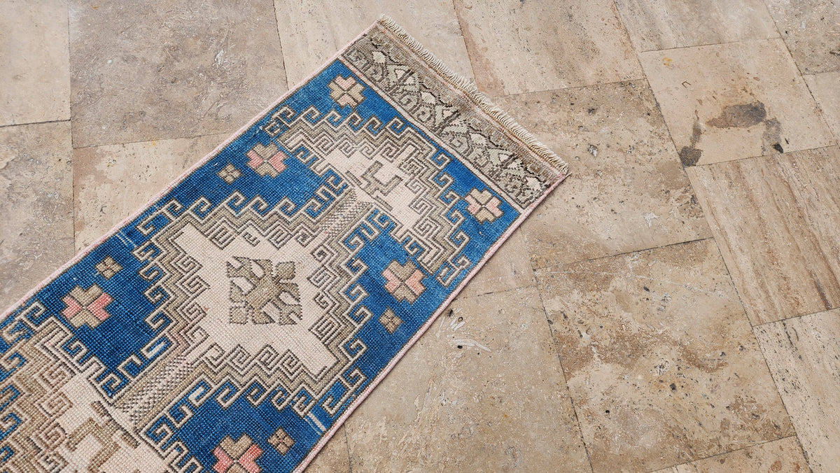Vintage Uşak Yolluk 53 x 206 cm