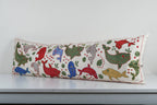 Balık Desenli Suzani Kırlent Kılıfı 45 x 140 cm