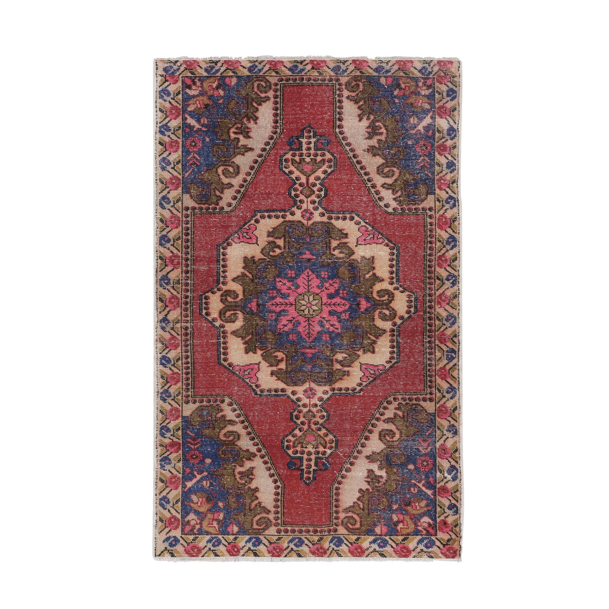Vintage Uşak Halı 135 x 220 cm