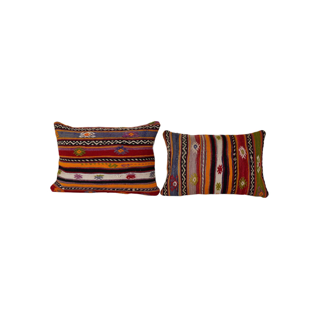 Kilim Kırlent Kılıfı 2'li Set 40 x 60 cm