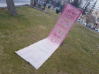 Vintage Kürt Halı Yolluk 84 x 403 cm