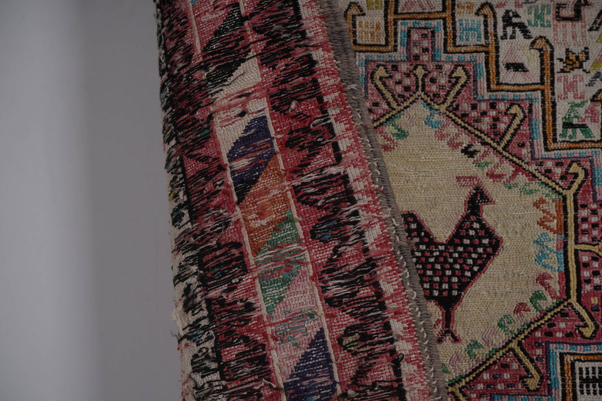 Vintage Sumak Kilim 123 x 195 cm