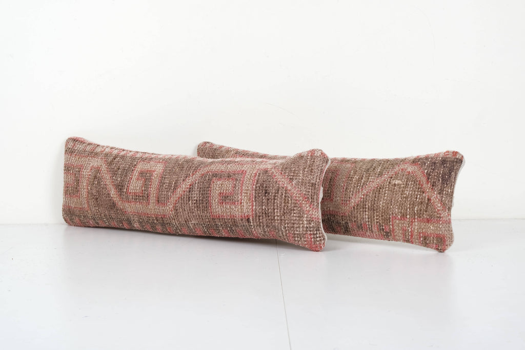 Halı Kırlent Kılıfı 2'li Set 20 x 55 cm
