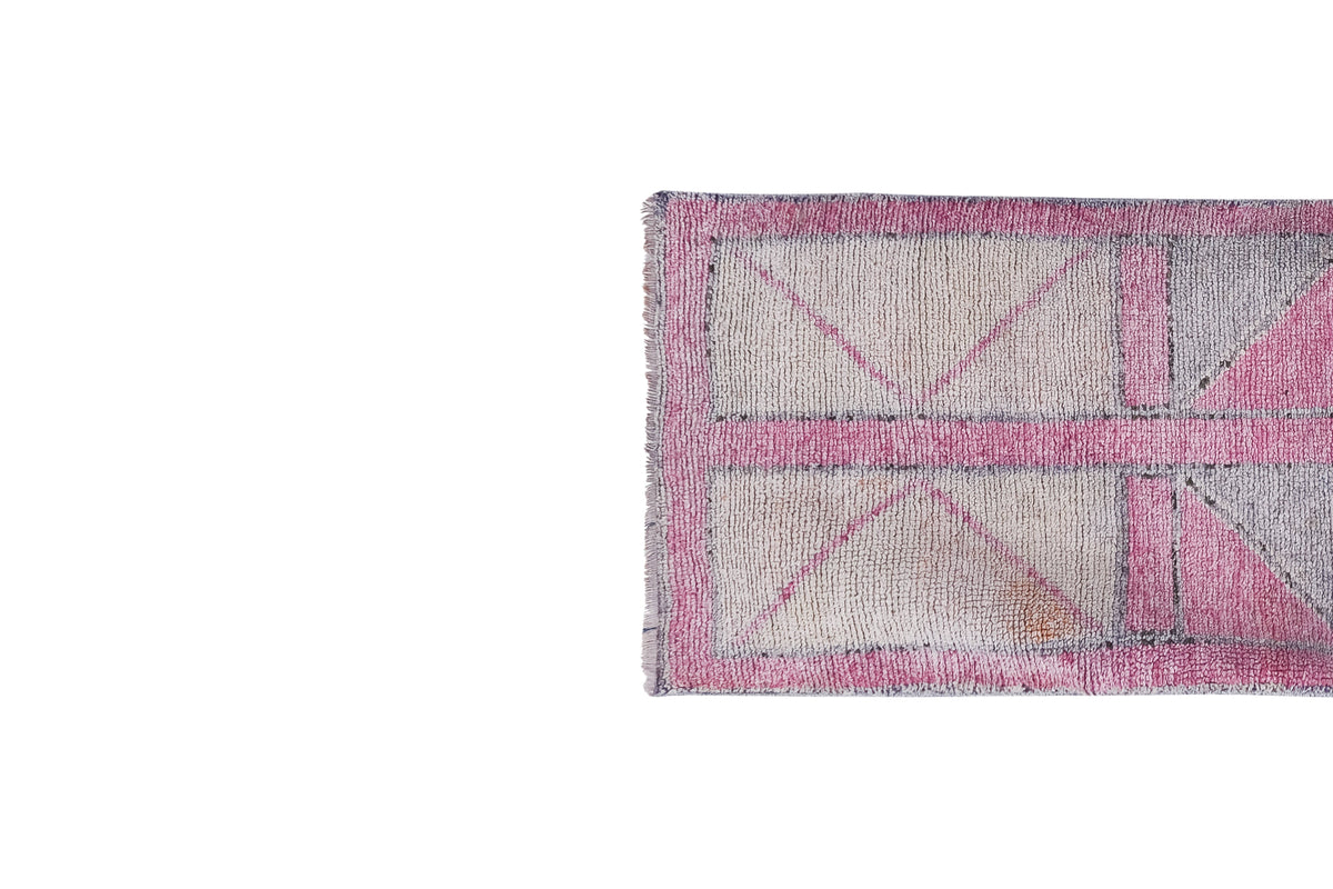 Vintage Herki Halı Yolluk 89 x 276 cm