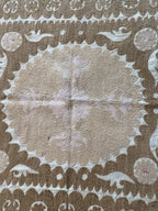 El İşlemesi Suzani Duvar Örtüsü 127 x 158 cm