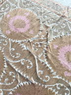 El İşlemesi Suzani Duvar Örtüsü 245 x 335 cm