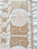 El İşlemesi Suzani Duvar Örtüsü 150 x 229 cm