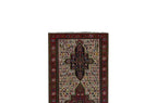 Vintage Hayvan Desenli Sumak Kilim Yolluk 104 x 285 cm