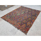 Vintage Kilim 186 x 227 cm