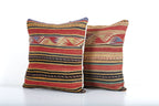 Kilim Kırlent Kılıfı 2'li Set 45 x 45 cm
